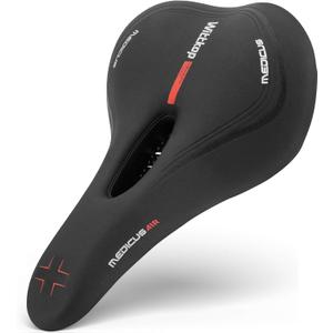 Wittkop Bike Seat I Bicycle Seat for Men and Women, Waterproof Bike Saddle with Innovative 5-Zone-Concept I Exercise Bike Seat for BMX, MTB & Road
