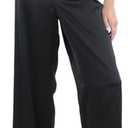 Anne Klein Women's Satin Wide Leg High-Waist Pants, Size 8