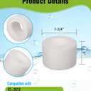 Hot Tub Filter Replaces Sundance 6540-502, Series 850 780, Filbur FC-2812, PSD25-6, 5" x 7-3/4'', Pack of 1