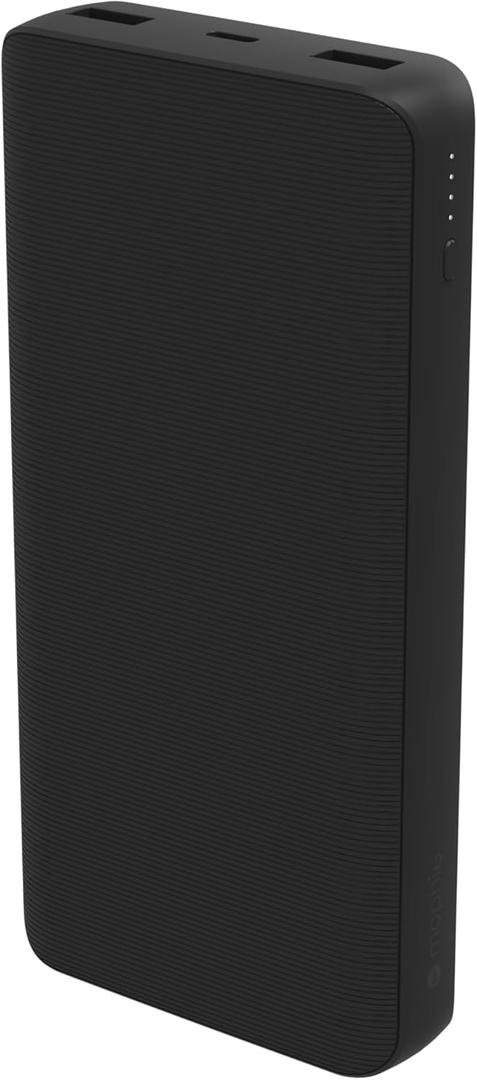 mophie Power Boost XL (20K)- Black - PowerStation containing Large Internal Battery and Versatile USB-C Port