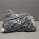 LKG Women's Robes Long Plush Hooded Ladies Shower Luxury Christmas Warm Fuzzy Robes House Coat Bathrobe for Women Full Length (Large, Gray)