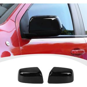 RAZPOY Rearview Mirror Cover Rear View Side Mirror Shell Trim Compatible with 2014-2022 Chevy Colorado & GMC-Canyon Exterior Accessories, Black