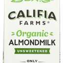 5 x Califia Farms Organic Unsweetened Almond Milk, 32 FZ (EXP 06/19/26)