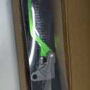 OEM Replacement Brake Clutch Levers for Kawasaki KLX110 (2002-2025) | KLX110L (2010-2025) CNC Aluminum Adjustable Handlebars | Motorcycle Control Lever Set with Easy Install (Glossy, Green)