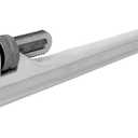 HURRICANE Aluminum Pipe Wrench, 36 Inch, Heavy Duty Adjustable Plumbing Tool, Steel Jaws, Lightweight Construction, 2-4.5 Inch Grip Range