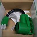 RVGUARD 50 Amp to 110 Volt RV Adapter Cord 12 Inch, NEMA 5-15P to NEMA 14-50R Electrical Power Adapter with LED Power Indicator, Green, ETL Listed