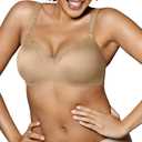 Playtex Women's Love My Curves Original Balconette Underwire Full Coverage Bra (38B, Nude)