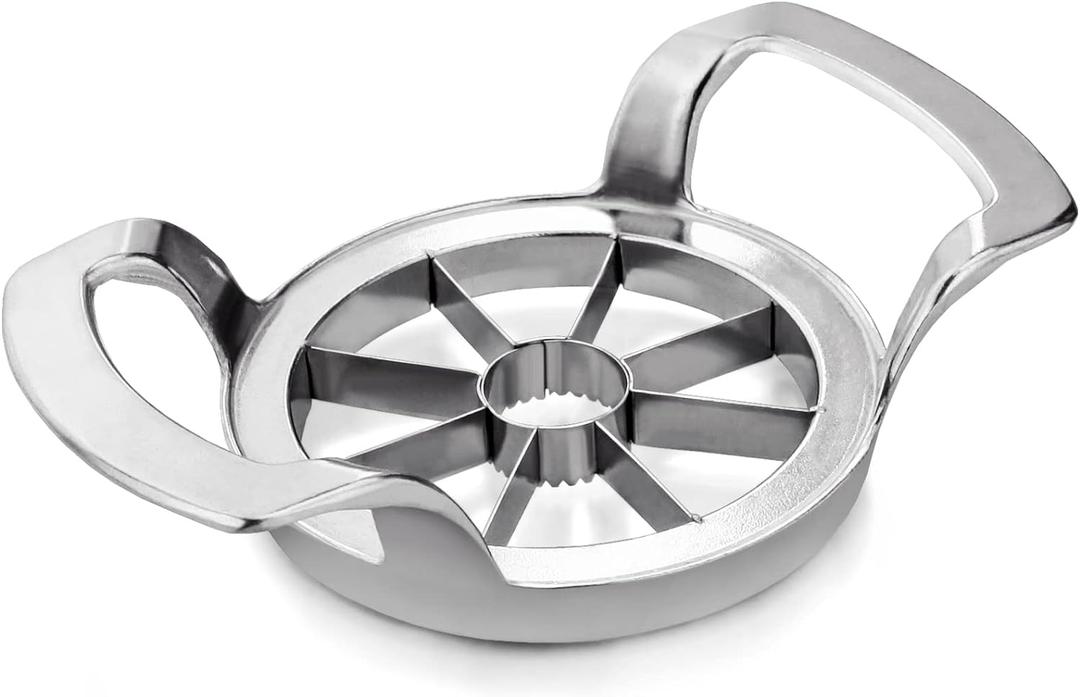 New Star Foodservice Heavy Duty Commercial Apple Corer and Divider, Silver, Powder Coating
