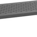 Husky Mounts Monitor Riser Laptop Stand, Adjustable Legs, Stackable, 14.5" x 9.25" x 3.25" Max Height, Matte Black Steel, 1 Stand (Single Pack)