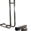 Rear Seat Trailer Hitch with Receiver and Grab Bar for Back of Golf Cart