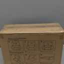 AKONEGE 6PCS Small Trifold Poster Board, 21 x 14 Inches Black Corrugated Cardboards Mini Tri Fold Poster Boards for School Projects, Science Fair, Business Presentations, Exhibitions, Event Display