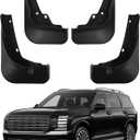 Mud Flaps Compatible with 2026 Hyundai Palisade Accessories All Weather Fender Guard Mudguards Sediment Protection No Need to Drill HolesOnly for Calligraphy