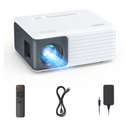 YOTON Mini Projector, Portable Phone Projector 1080P Supported, 6000 Lumens Brightness Home Projector Y3 Compatible with Fire Stick, HDMI, USB, PS5, Xbox, iOS, Android, Laptop