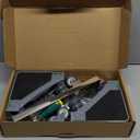 W B D WEIBIDA Appliance Dolly Cart with 4 Locking Twin Wheels Mini Fridge Stand Adjustable Furniture Mover Mobile Roller Base for Washing Machine, Dryer, Refrigerator, Laundry Pedestal (GREY)