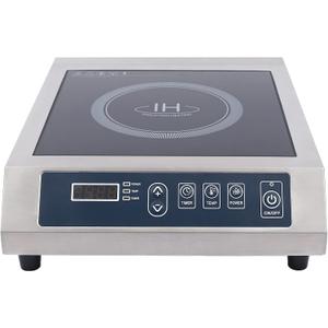 3500W Professional Induction Cooktop, Portable Countertop Burner, Electric Induction Burner with Sensor Touch and LCD Screen (3500W)
