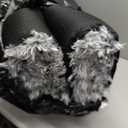 Dog Bed with Cover Cave, Orthopedic Dog Bed with Blanket, 33.5 * 27.6'' Rectangle Pet Crate Cozy Cuddler Mat, Anti-Anxiety Memory Foam Calming Pad for Puppy Cat with Removable Washable Cover (Grey)