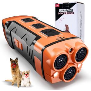 Dog Bark Deterrent Devices, Variable Frequency Ultrasonic to Stop Barking Neighbors Dog, Anti Barking Device for Dogs Training Safe & Effective Pet Corrector to Stop Digging, Fight, Bad Behavior