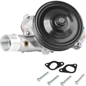 IRONTREE LR033993 Professional Water Pump Kit with Gasket Compatible with 2010-2022 Land Rover Range Rover Sport Discovery Velar LR4, 2010-2024 Jaguar F-Pace XF XE F-Type XJ XK XKR XJR, # 144-2060