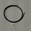 Nixsto RG6 Coaxial Cable, 3FT 6FT 10FT 15FT 25FT 50FT 100FT Coax Cable Cord with Gold F-Type Connector, High Speed Internet, Digital TV Aerial for HDTV, Satellite, Antenna, Modem with Extender- 3ft (Black)