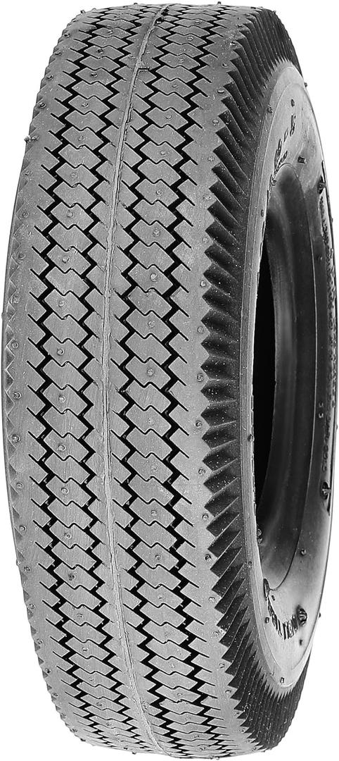 Deli Tire S-389, Sawtooth, 4-Ply, Tubeless, Lawn and Garden Tire (4.10/3.50-4)