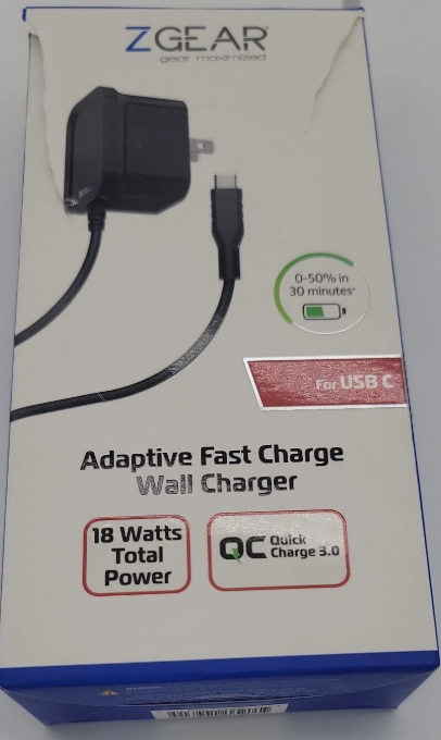 ZGEAR Adaptive Fast Charge Wall Charger For Micro USB