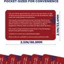 50 PCS Know Your Rights Immigration Red Card - English Spanish Constitutional Rights Reminder for Immigration Encounters -Constitutional Rights Reminder for Immigration Encounters-(3.372.1)