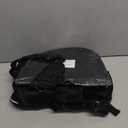 WOYYHO Pet Dog Carrier Backpack Small Dog Front Backpack Ventilated Dog Carrier Back Pack with Storage Pockets, Adjustable Straps & Safety Belt for Travel Hiking Outdoor(Size L: 10-14 lbs, All Black)