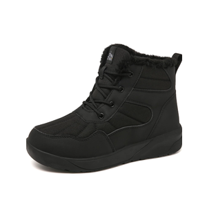 ChayChax Women's Winter Snow Boots with Fur Lined Lightweight Ankle Booties Anti Slip Comfortable Warm Winter Shoes, 42 Size 11.5