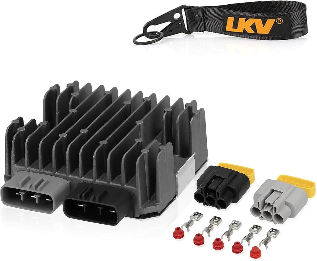 LKV 4014856 Voltage Regulator Rectifier Compatible with Polaris Ranger RZR 900 1000 XP 2014-2018, RZR 900 XP 2015, RZR 1000 XP 2018, Replace OEM# 4014856 4016868