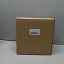 Goodluck 100 Pack Square Plastic Plates, Heavy Duty 50 Dinner Plates 9.5" and 50 Dessert Plates 6.5", Fancy Disposable Plates for Wedding, Holiday Party, Birthday, White