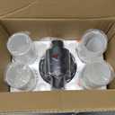 Meybiok Wall Sconces Set of Two, Modern Bathroom Sconces Wall Lighting with Milky White Glass, Matte Black Sconces Wall Decor Set of 2 for Bathroom Mirror Bedroom Living Room Hallway