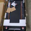 Treadmill with Incline, 3 in 1 Under Desk Treadmill Walking Pad with Removable Desk Workstation 3.5HP Foldable Compact Walking Treadmills for Home Small Office with Wristband Remote Control