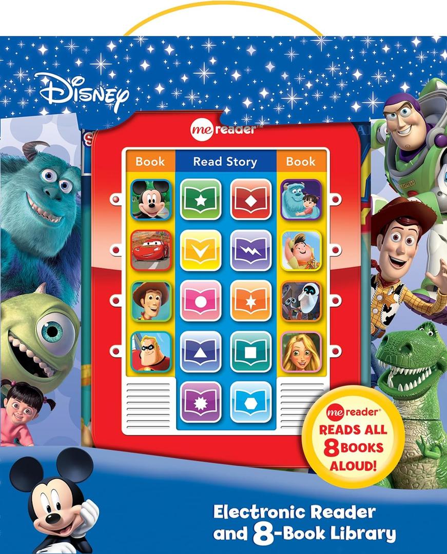 Disney  Mickey Mouse, Toy Story and More! Me Reader Electronic Reader 8Book Library  PI Kids