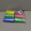 300 Count 3 Gallon Trash Bags - 12 Liter Colored Small Garbage Bags Unscented Wastebasket Liners Heavy Duty & Leakproof Mini Can Liners for Bathroom Toilet Home Office