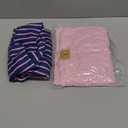 XPUDAC 2 Pack Dog Sweater Fleece Vest Dog Sweatshirt Turtleneck Warm Stretchy Pullover Pet Clothes Cold Weather for Medium Large Girl Dogs, Pink Purple, L