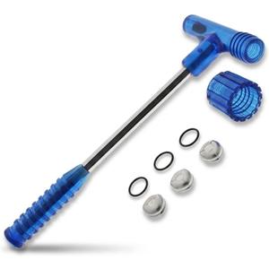 AmeriGunClub Impact Case Bullet Puller Easy Impact Inertia-Style Disassembly Tool for Handloading Fits Multiple Case Sizes with 3 Collets Polymer Construction