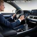 AROMADD AROMADD 2026 Upgraded Smart Aroma Diffuser, 20ml Capacity Up to 600 Sq Ft Waterless Diffuser for Home & Car, Portable Scent Diffuser, Cold Air Tech, Titanium Gray