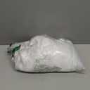 HomeJoy Rectangle Fancy Metallic Sparkling Snowflake Christmas Fabric Table Cloth red Hunter Gold Navy White Silver No-Iron Soil Resistant Woven Holiday Table Cover(White Silver/60x144Inch)