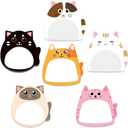 30 Pack 600 Sheets Cat Sticky Notes Animal Sticky Notes for Teachers Classrooms Memo Pads Teacher Appreciation Cat Lovers Valentine Gift Home Office School Supplies