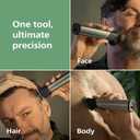 Norelco Philips All-in-One 9000 Series 23-Piece Trimmer - Electric Shaver and Clipper for Face, Beard, Head & Body, Self-Sharpening Full Metal Blades, 29 Length Settings (0.5-16 mm), MG9575/49