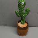 Baby Toys Talking Dancing Cactus with Lights and Music, 120 Songs Plush Toys for Kids, Christmas Birthday Gifts for Girls Boys