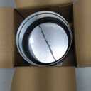 6" HVAC Duct Manual Volume Damper Metal Adjustment Airflow Ducting Backdraft Damper for Air Ventilation System HVAC
