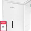 Frigidaire 22-Pint Portable Dehumidifier with Wi-Fi and Energy Star Certification for Small/Medium Rooms, Bedrooms & Bathrooms, Custom Humidity Control, Auto Shut Off, White