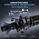 KastKing Spartacus II Plus Twin-Tip Spinning & Casting Rods, IM6 Graphite Blanks, Stainless Steel Frame with Zirconium Oxide Rings, 2-Piece Rods with Extra Tip Section, PTS, No-Slip Grip, Hook Keeper