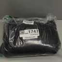 Exclusivo Mezcla Fleece Black Throw Blanket for Couch, Sofa, Super Soft and Warm Blankets, All Season, Cozy, Plush, Lightweight, 50x60 Inches