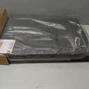 Storage Ottoman Bench with Bins, 30-in Storage Bench for Bedroom End of Bed, Folding Foot Rest Ottoman for Living Room Max 660lbs, Fabric Ottomans, Grey