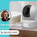 Kasa Smart Kasa 2K QHD Security Camera Pan/Tilt, Starlight Sensor for Color Night Vision,Motion Detection for Baby & Pet Monitor, SD/Cloud Storage,Works with Alexa & Google,Free Expert Support(KC410S) (White)