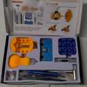 JOREST Watch Repair Kit, for Watch Battery Replacement & Watch Link Removal and Resizing & Watch Opener, Watch Repair Screwdriver Set, Watch Wrench Back Remover, Watch Cleaning, Spring Bar Tool