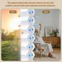 SERLMWNT No Drill Cordless Cellular Shades, Light Filtering Honeycomb Blinds, Thermal Insulated & Noise Reducing Window Coverings for Bedroom, Kitchen, Living Room,White,22" W×36" H