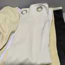 Estelar Textiler Beige and Greyish White Ombre Blackout Curtains 90 Inch Length 2 Panels Set, Thermal Insulated Drapes for Bedroom, Full Room Darkening Grommet Gradient Curtains for Living Room, 52Wx90L